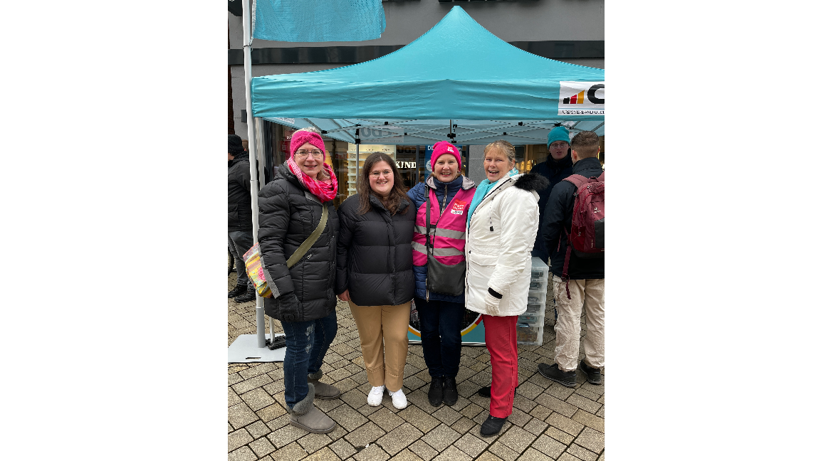 CDU Infostand am 15.02.2025
