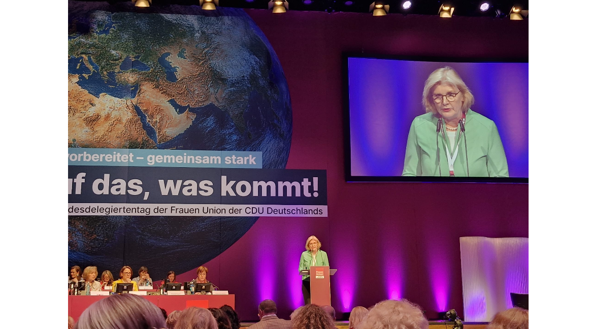 Bundesdelegiertentag der Frauen Union der CDU in Reutlingen