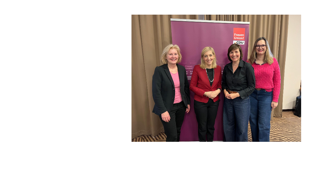 Petra Averbeck, Nina Warken, Mareike Wulf, Elena Brunken